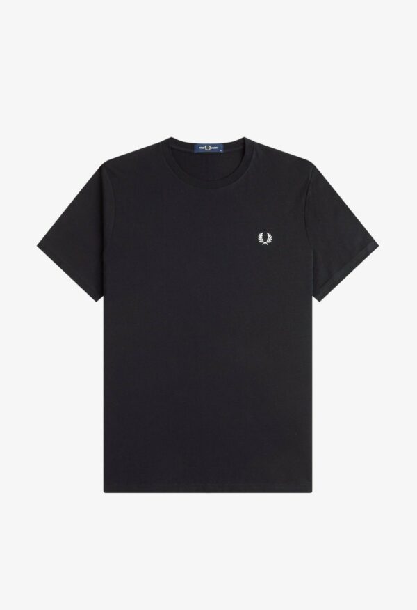 Fred Perry Ανδρική Κοντομάνικη Μπλούζα Bold Branding T-shirt M1303-102 Black - Image 3