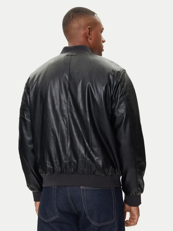 Calvin Klein Ανδρικό Μπουφάν Bomber LV04RC407G-UB1 Black - Image 3
