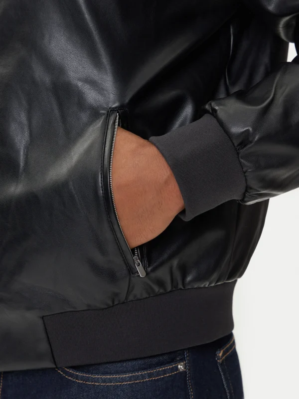 Calvin Klein Ανδρικό Μπουφάν Bomber LV04RC407G-UB1 Black - Image 4