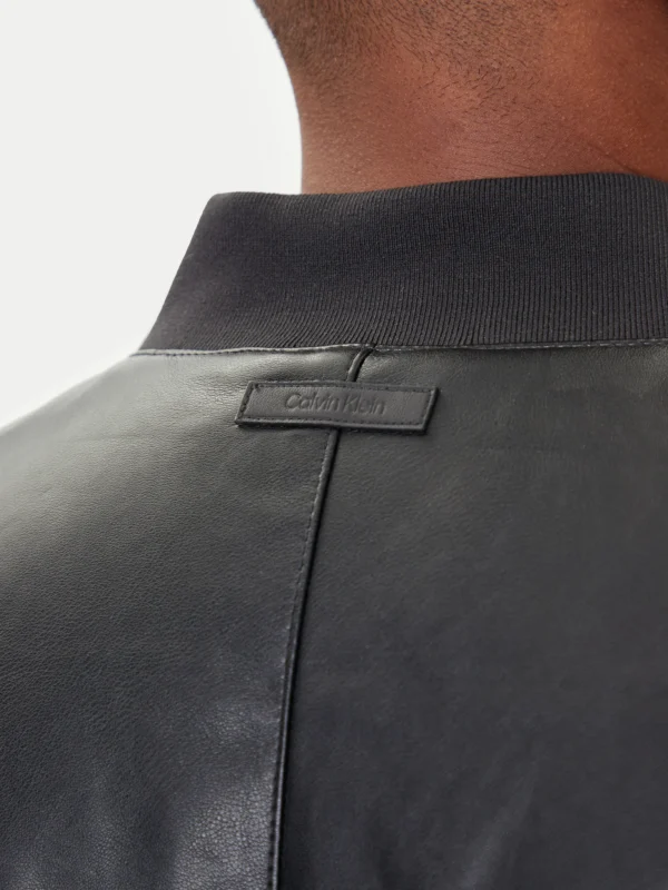 Calvin Klein Ανδρικό Μπουφάν Bomber LV04RC407G-UB1 Black - Image 5