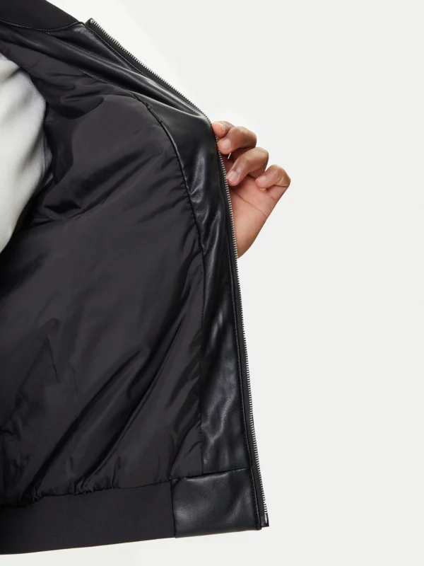 Calvin Klein Ανδρικό Μπουφάν Bomber LV04RC407G-UB1 Black - Image 6
