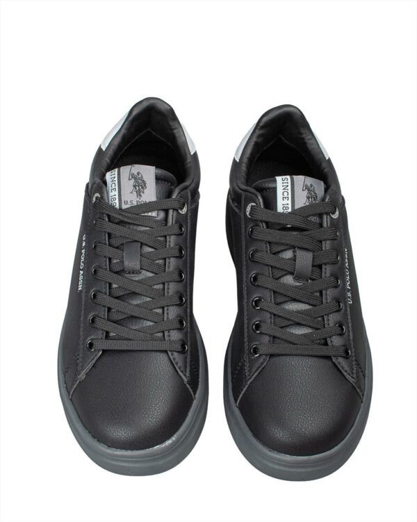 U.S. Polo Assn. Ανδρικά Sneakers CODY013-BLK-LGR02 Μαύρο - Image 3
