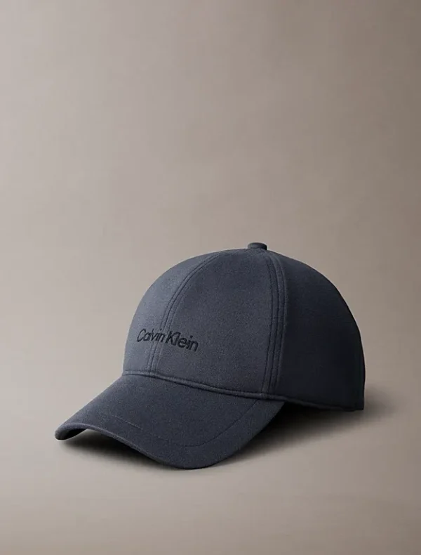 Calvin Klein Ανδρικό Καπέλο Large Layered Monologo Cap LV04D5039G-UB1 Black