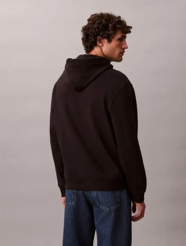 Calvin Klein Ανδρικό Φούτερ Με Κουκούλα LV04RC243G-UB1 Black - Image 2