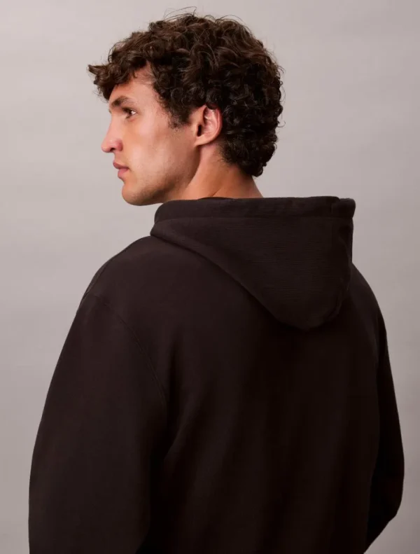 Calvin Klein Ανδρικό Φούτερ Με Κουκούλα LV04RC243G-UB1 Black - Image 3
