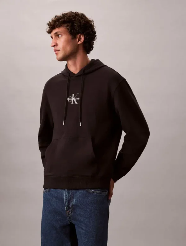 Calvin Klein Ανδρικό Φούτερ Με Κουκούλα LV04RC243G-UB1 Black - Image 6