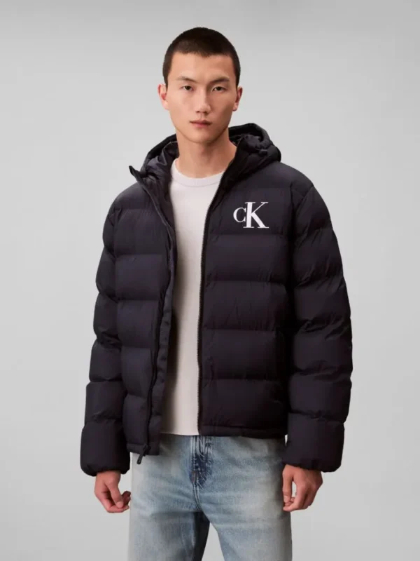 Calvin Klein Ανδρικό Μπουφάν Φουσκωτό Με Μονόγραμμα LV04RD528G-CEF Dark Sapphire
