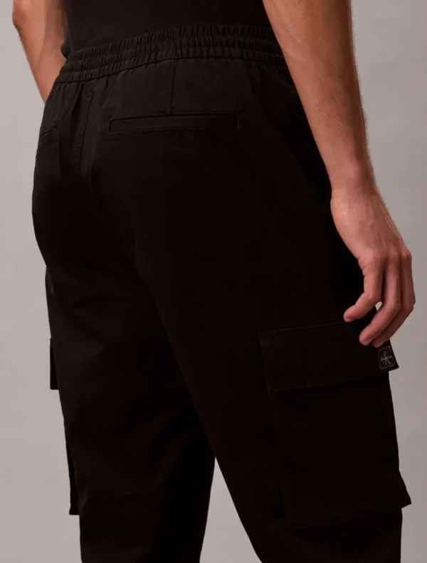 Calvin Klein Ανδρικό Παντελόνι Cargo LV04RD608G-UB1 Black - Image 5