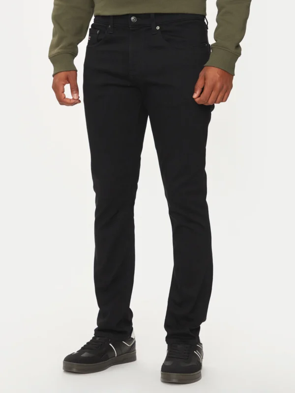 Tommy Hilfiger Ανδρικό Παντελόνι Τζιν Scanton Slim DH4288 DM0DM20707-1BZ Denim Black