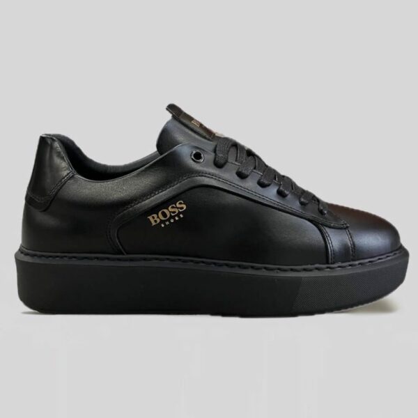 Boss Shoes Ανδρικά Casual Παπούτσια C6964-BS Black Garda - Image 4