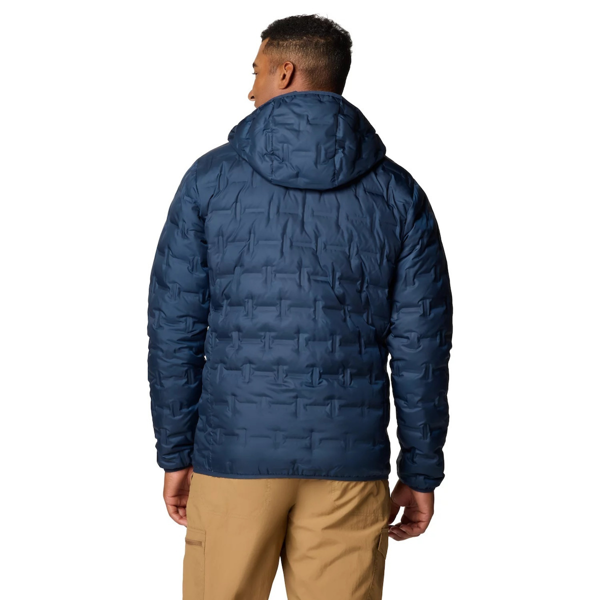 Columbia Ανδρικό Μπουφάν Delta Ridge™ II Down Hooded Jacket 2086222-464 WX6610-464 Μπλε - Image 3