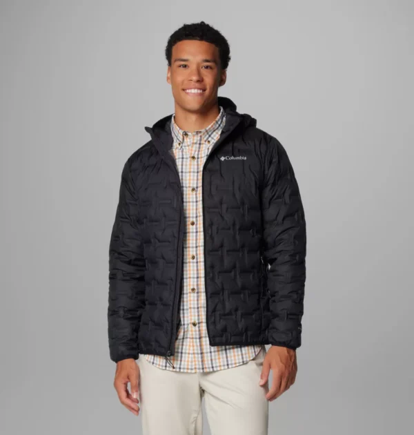 Columbia Ανδρικό Μπουφάν Delta Ridge II Down Hooded Jacket 2086222-010 WX6610-010 Black
