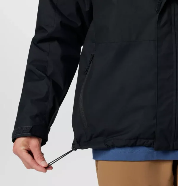 Columbia Ανδρικό Μπουφάν Hikebound™ II Waterproof Hooded 3-In-1 2096914-010 WX4714-010 Black - Image 6