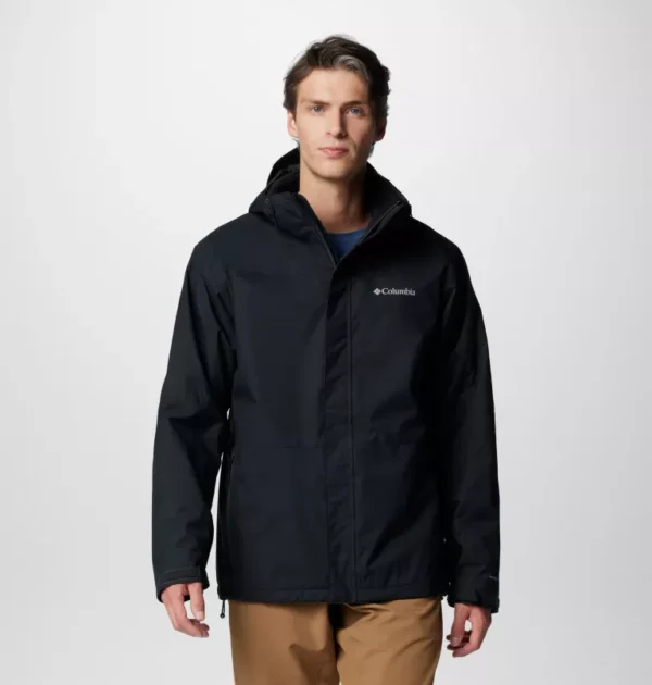 Columbia Ανδρικό Μπουφάν Hikebound™ II Waterproof Hooded 3-In-1 2096914-010 WX4714-010 Black