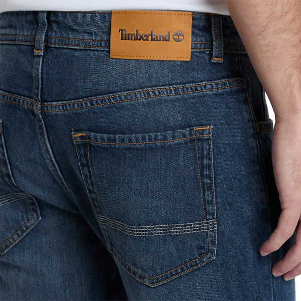 Timberland Ανδρικό Παντελόνι Sandown Denim Slim TB0A6GKK-A11 Mid Indigo - Image 2