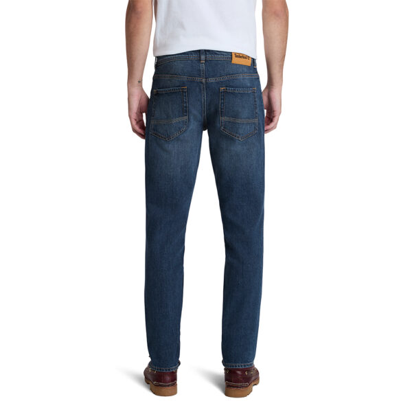 Timberland Ανδρικό Παντελόνι Sandown Denim Slim TB0A6GKK-A11 Mid Indigo - Image 3
