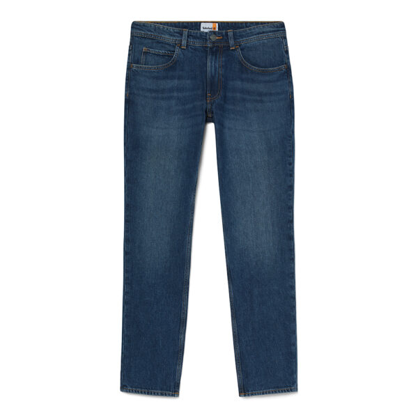 Timberland Ανδρικό Παντελόνι Sandown Denim Slim TB0A6GKK-A11 Mid Indigo - Image 4