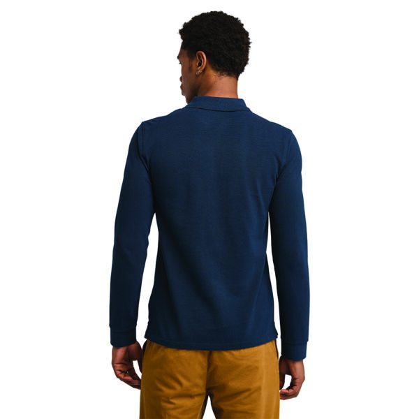 Timberland Ανδρική Μακρυμάνικη Μπλούζα Ls Millers River Pique Polo TB0A6VD2-433 Dark Sapphire (Assorted) - Image 4