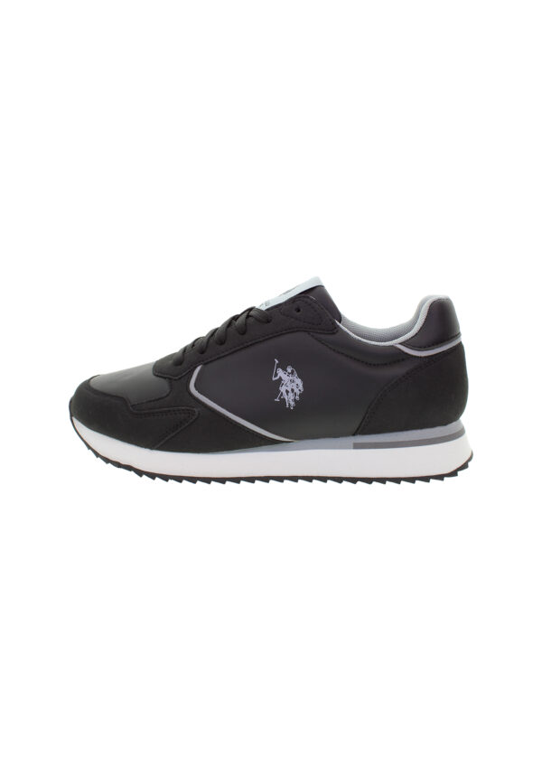 U.s Polo Assn Ανδρικά Sneakers CHRIS001 BLK Μαύρο - Image 2