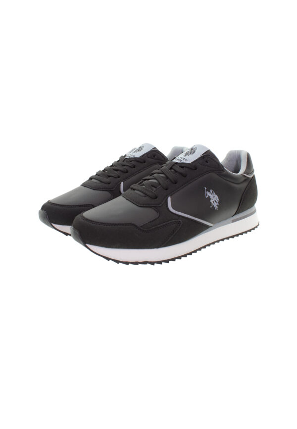U.s Polo Assn Ανδρικά Sneakers CHRIS001 BLK Μαύρο - Image 6