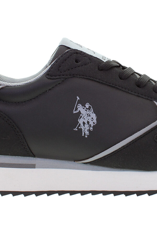 U.s Polo Assn Ανδρικά Sneakers CHRIS001 BLK Μαύρο - Image 3