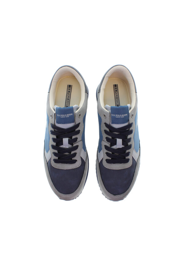 U.s Polo Assn Ανδρικά Sneakers CLEEF006E BRW DBL03 Μπλε-Γκρι - Image 3