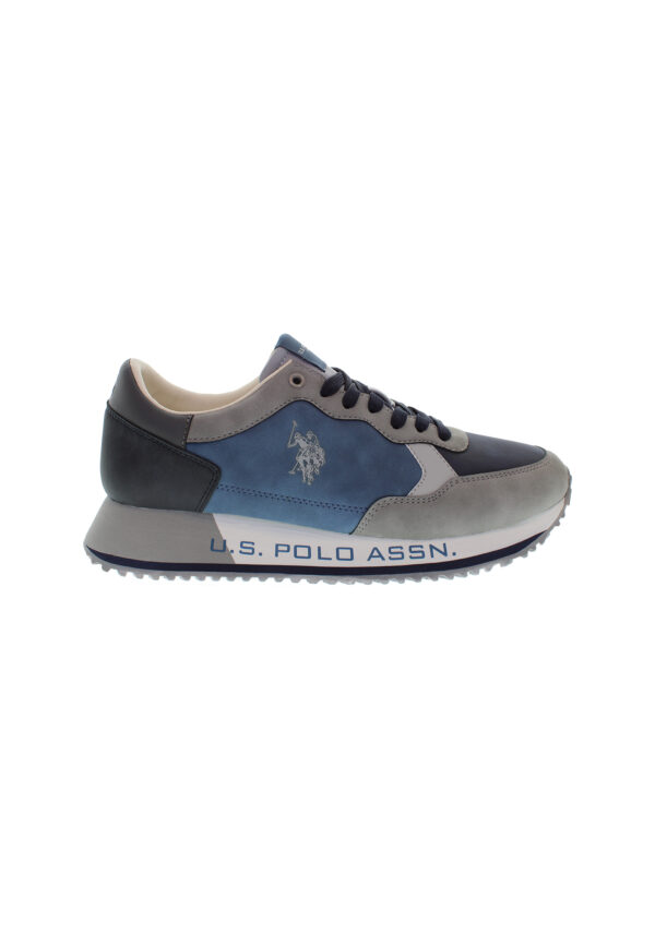 U.s Polo Assn Ανδρικά Sneakers CLEEF006E BRW DBL03 Μπλε-Γκρι