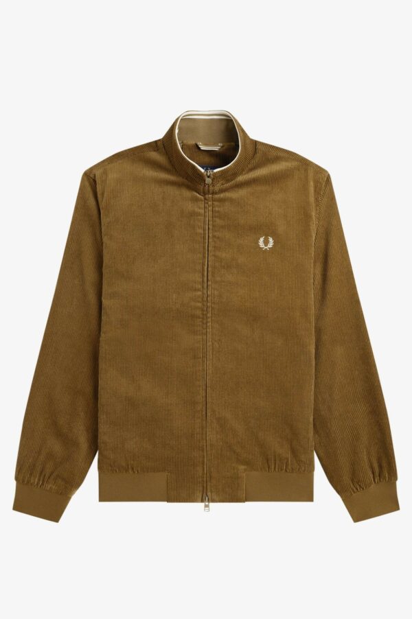 Fred Perry Ανδρικό Μπουφάν Cord Brentham Jacket J8546-P96 Shaded Stone - Image 8