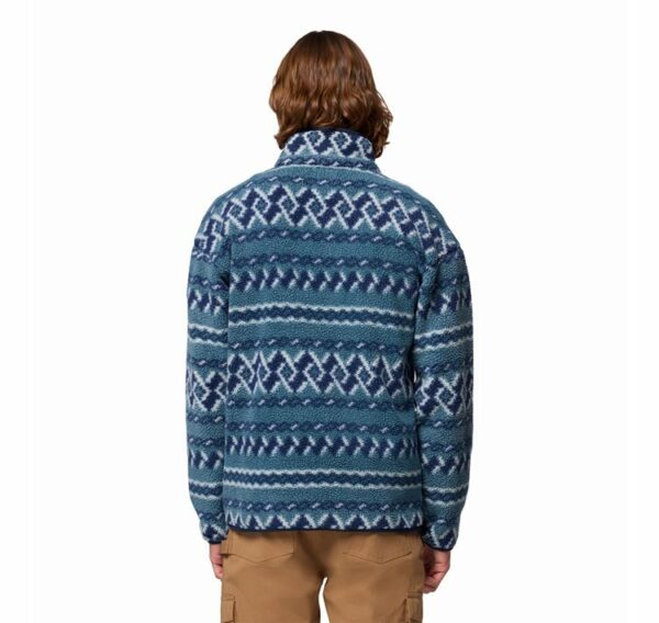 Columbia Ανδρική Μπλούζα Helvetia™ II Printed Half Snap Fleece 2098461-429 AM4498-429 Everblue KnitKnot - Image 5