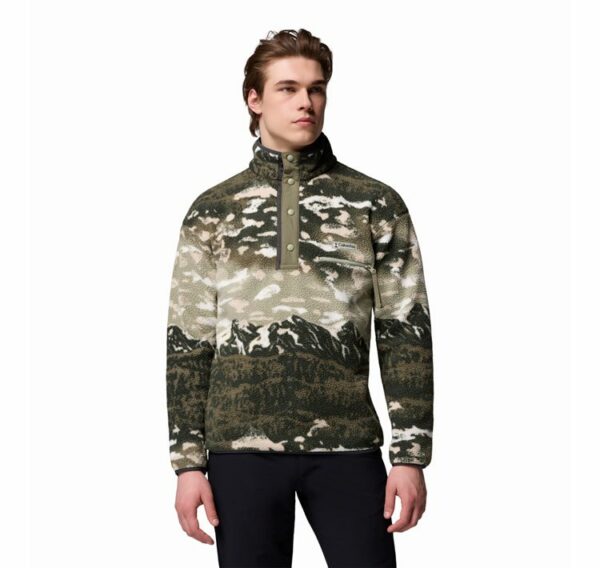 Columbia Ανδρική Μπλούζα Helvetia™ II Printed Half Snap Fleece 2098461-349 AM4498-349 Safari Sisters