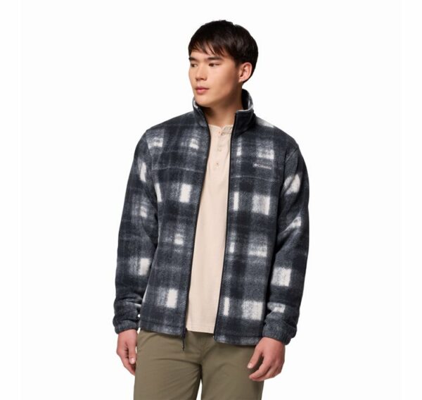 Columbia Ανδρική Ζακέτα Steens Mountain™ Printed Jacket 1478231-195 WM6017-195 Chalk Omblur - Image 4