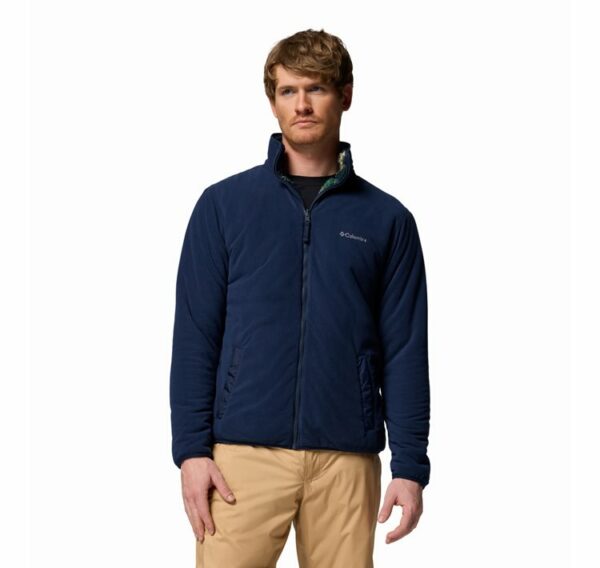 Columbia Ανδρική Ζακέτα Winter Pass™ Reversible Fleece 2135651-464 AM5170-464 Collegiate Navy/ Tracks - Image 5