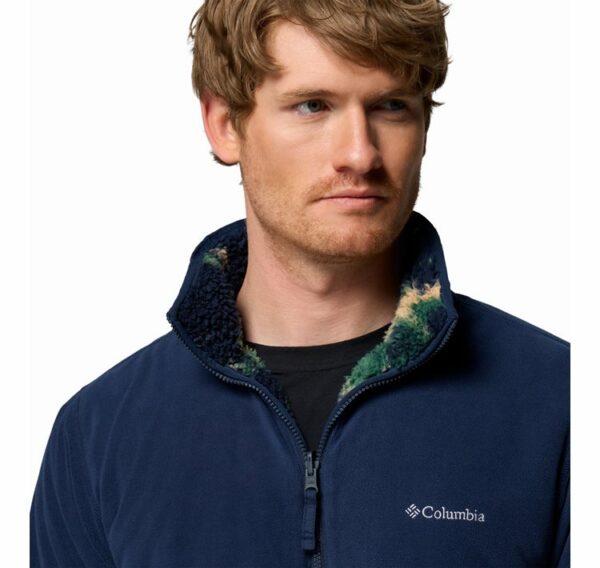 Columbia Ανδρική Ζακέτα Winter Pass™ Reversible Fleece 2135651-464 AM5170-464 Collegiate Navy/ Tracks - Image 6