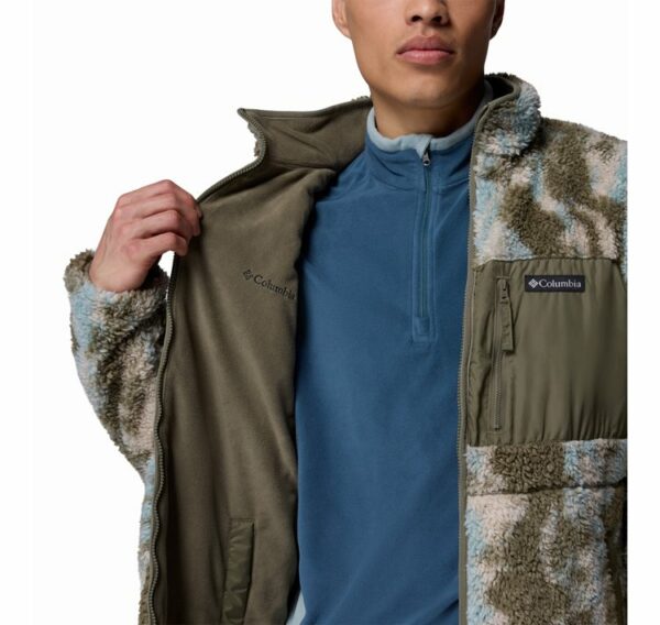 Columbia Ανδρική Ζακέτα Winter Pass™ Reversible Fleece 2135651-397 AM5170-397 Stone Green/ Tracks - Image 4