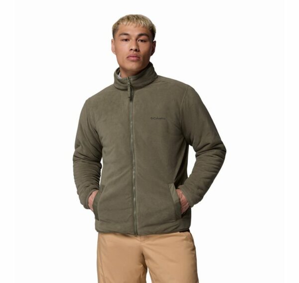 Columbia Ανδρική Ζακέτα Winter Pass™ Reversible Fleece 2135651-397 AM5170-397 Stone Green/ Tracks - Image 6