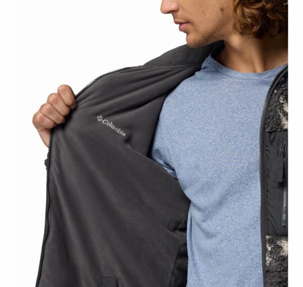 Columbia Ανδρική Ζακέτα Winter Pass™ Reversible Fleece 2135651-011 AM5170-011 Black - Image 5