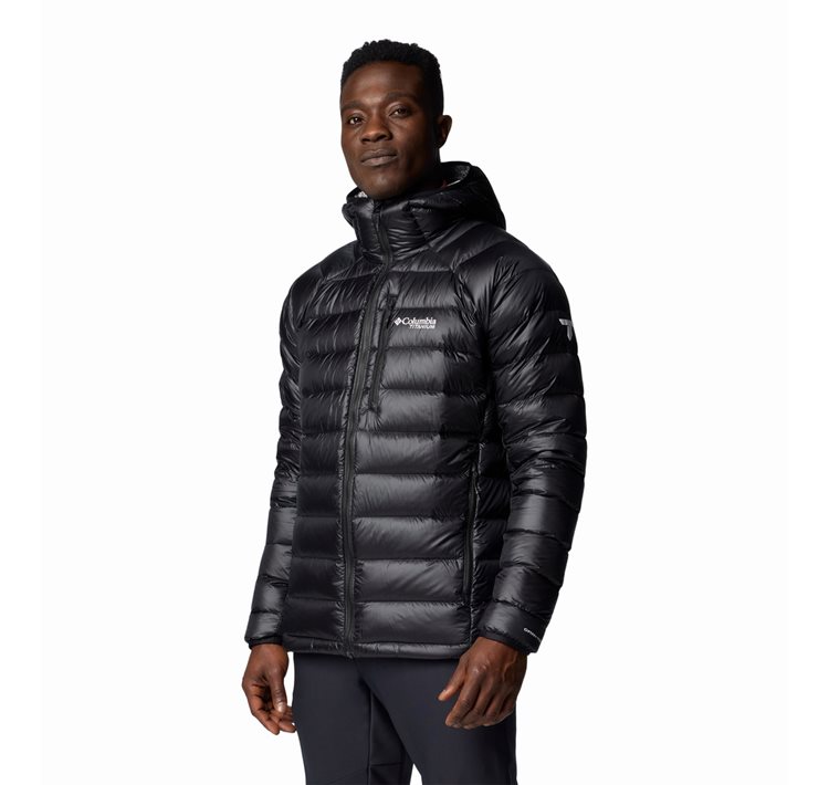 Columbia Ανδρικό Μπουφάν Arctic Crest™ Down Hooded Jacket 2088774-010 WX8937-010 Black - Image 4