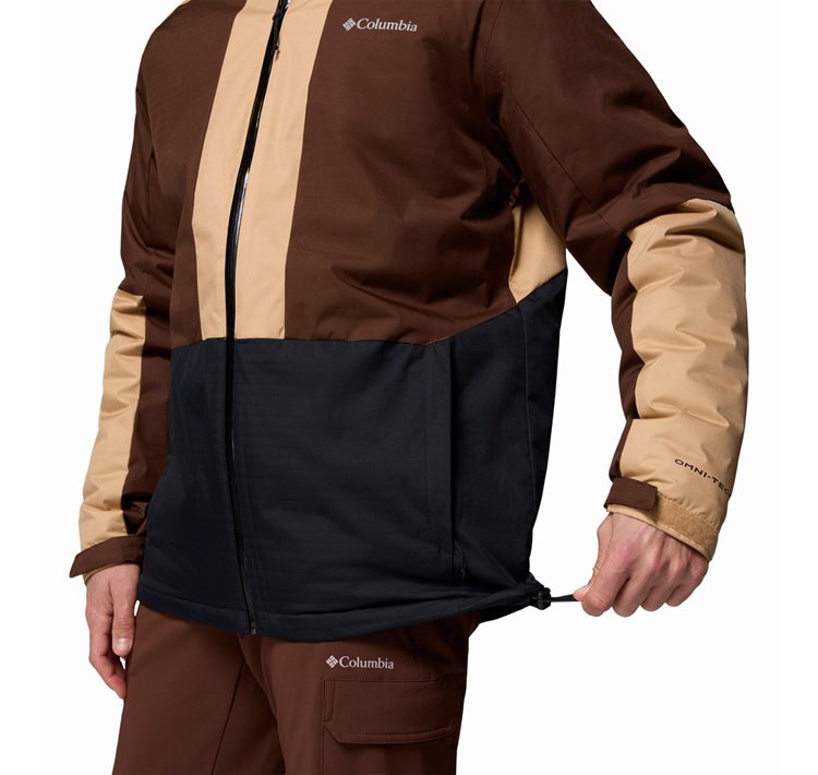 Columbia Ανδρικό Μπουφάν Point Park™ II Insulated Jacket 2089474-011 WX1630-011 Black/ Tobacco/ Canoe - Image 5
