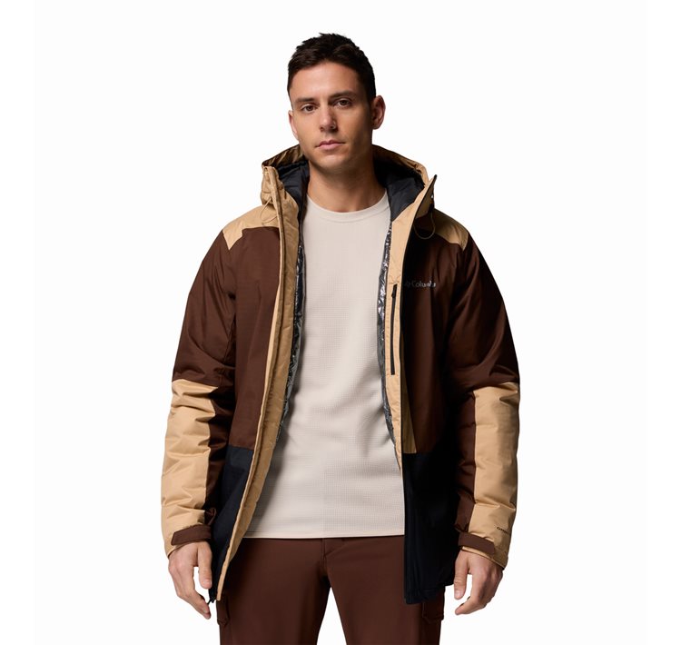 Columbia Ανδρικό Μπουφάν Point Park™ II Insulated Jacket 2089474-011 WX1630-011 Black/ Tobacco/ Canoe - Image 7