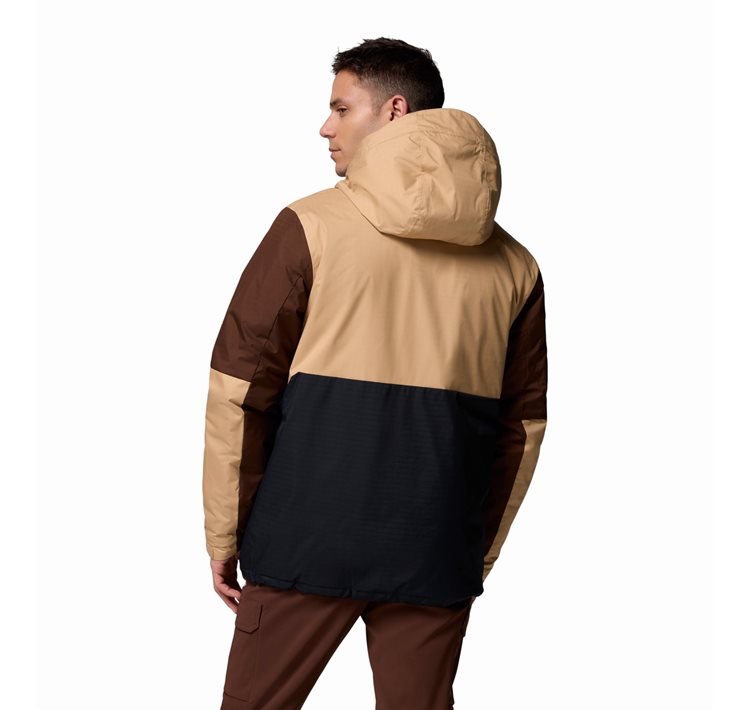 Columbia Ανδρικό Μπουφάν Point Park™ II Insulated Jacket 2089474-011 WX1630-011 Black/ Tobacco/ Canoe - Image 9