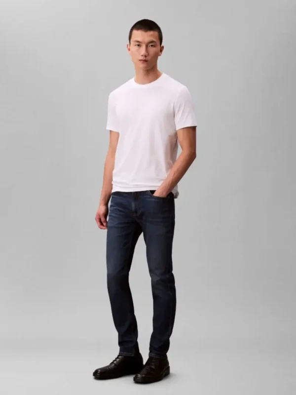 Calvin Klein Ανδρικό Παντελόνι Τζιν LV04RD940G-PTR Oil Slick