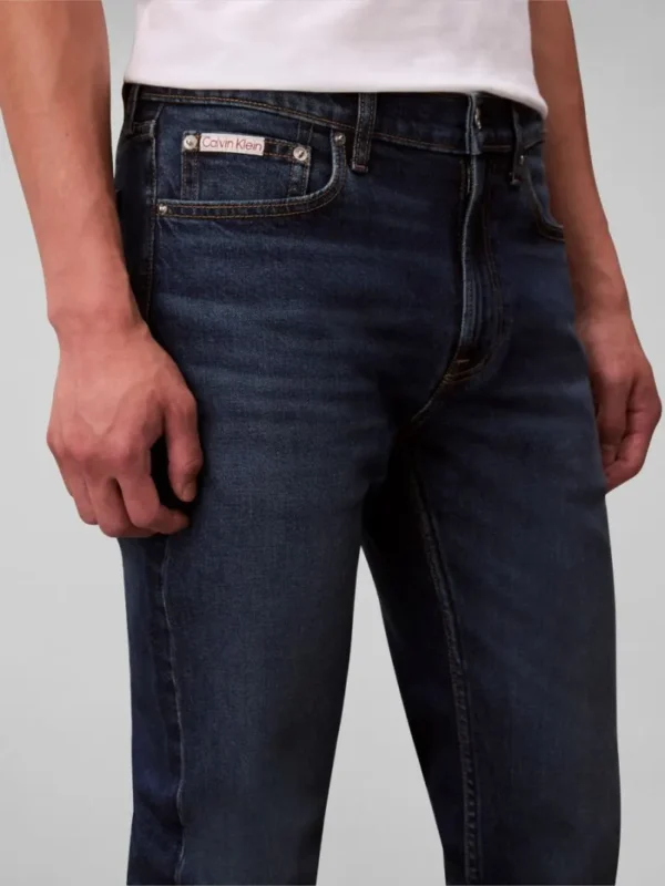 Calvin Klein Ανδρικό Παντελόνι Τζιν LV04RD940G-PTR Oil Slick - Image 2