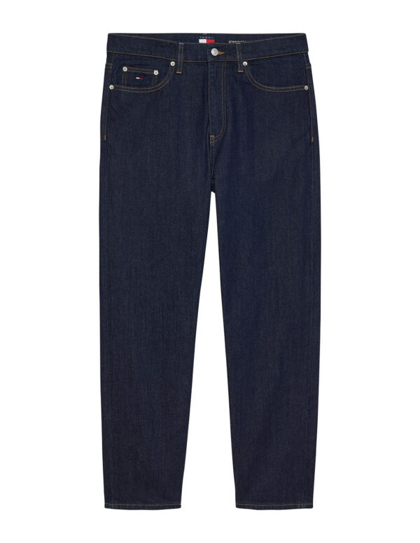 Tommy Hilfiger Ανδρικό Παντελόνι Τζιν Sonny Rglr Tprd DI4156 DM0DM22186-1BK Denim Dark - Image 2