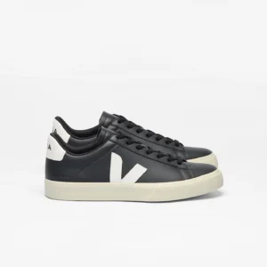 Veja Ανδρικά Παπούτσια Campo Leather Black White CP050121B