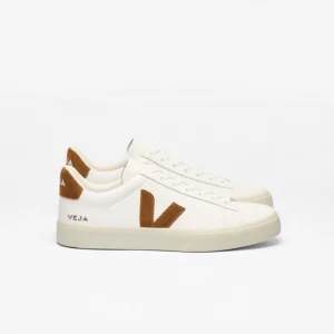 Veja Ανδρικά Παπούτσια Campo Leather White Cognac CP0521058B410