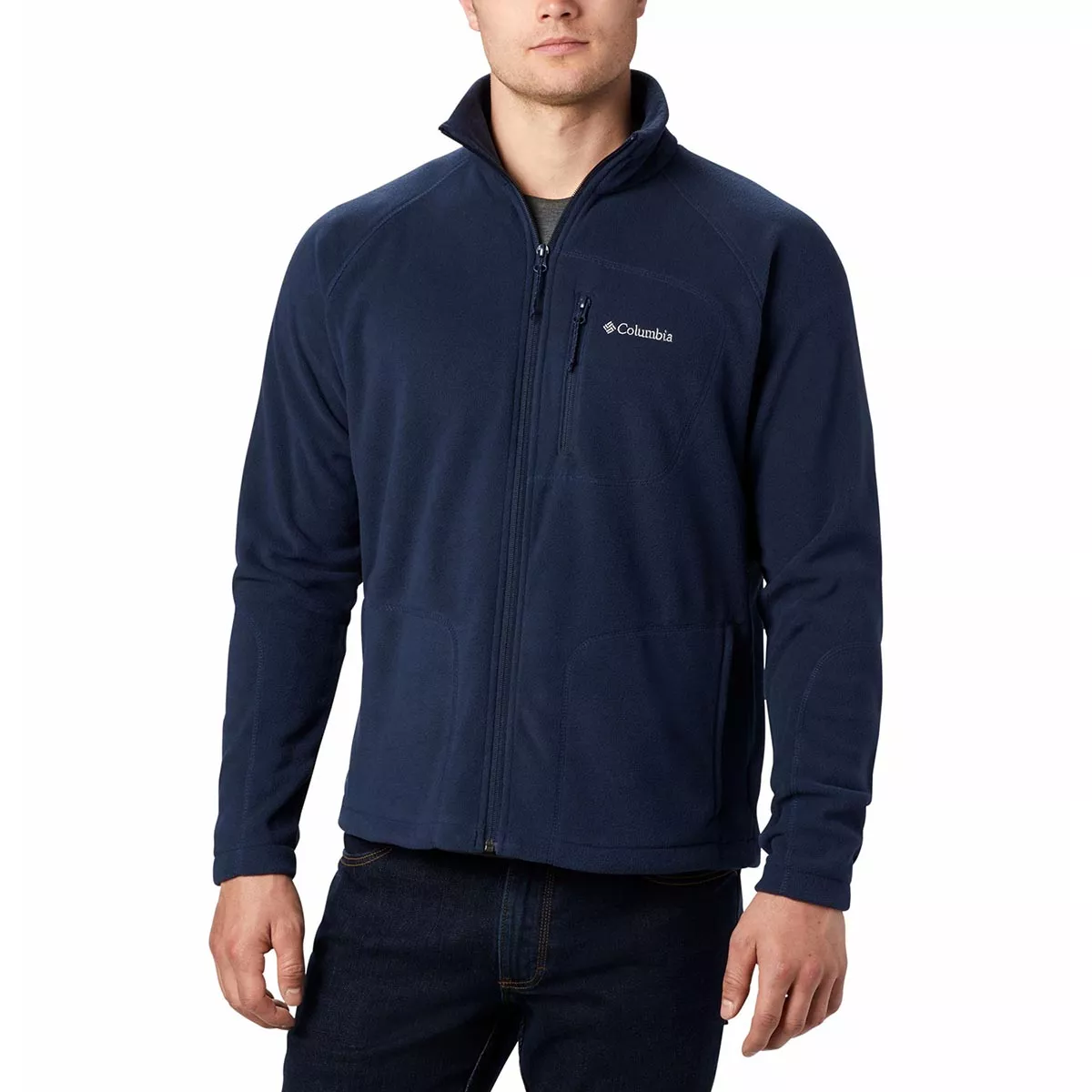 Columbia Ανδρική Ζακέτα Columbia Fast Trek II Full Zip Fleece Collegiate Navy 1420424-468 AS3039-468