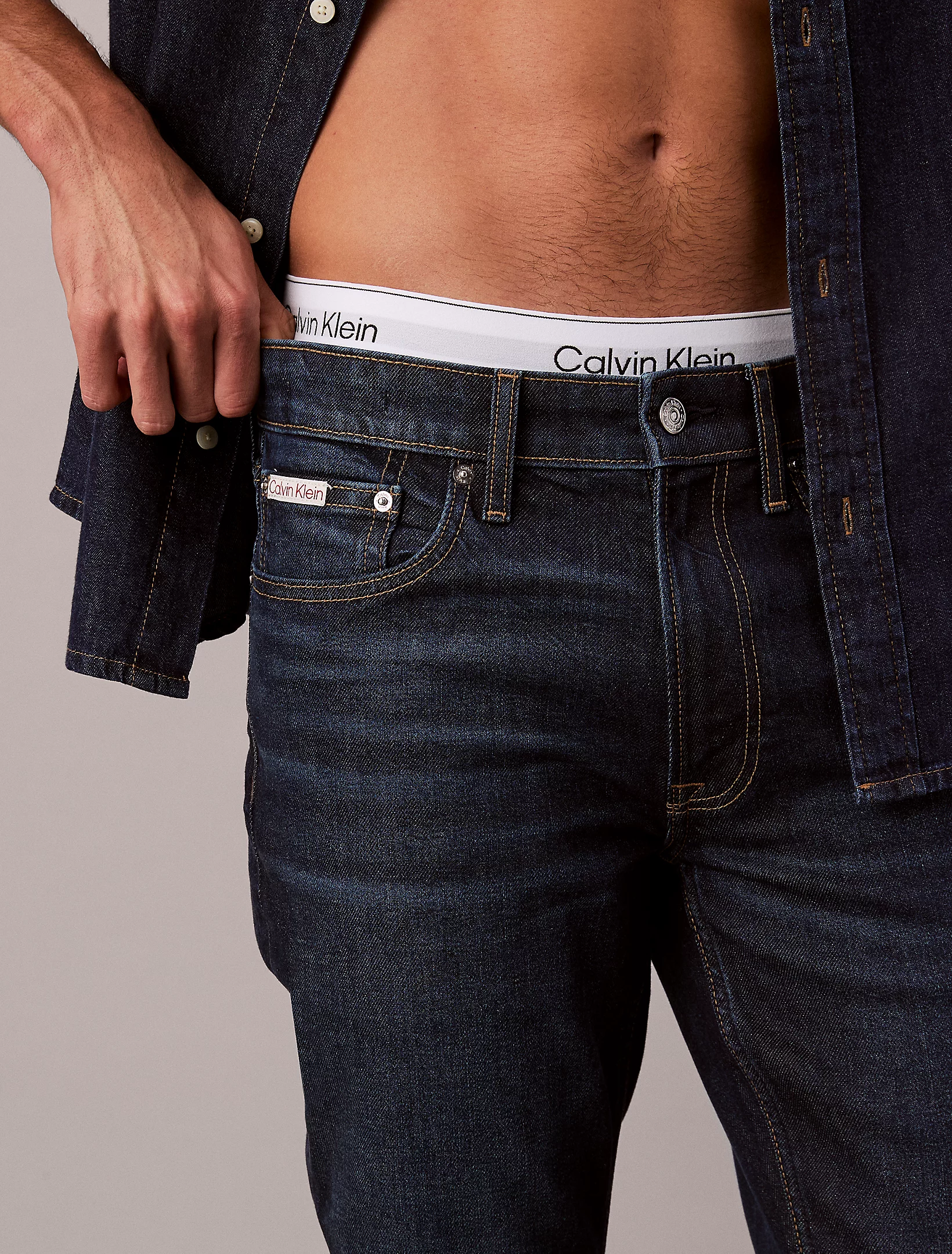 Calvin Klein Ανδρικό Παντελόνι Τζιν LV04RD740G-ZYG Glory Days - Image 3