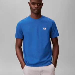 Calvin Klein Ανδρικό Κοντομάνικο T-shirt LV04RC272G-2ZU Classic Blue