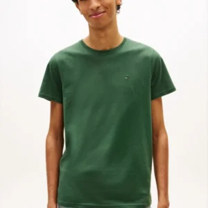 Tommy Jeans Ανδρική Κοντομάνικη Μπλούζα T-shirt Tjm Xslim Jersey Tee DM0DM04411-MBL Shadow Pine