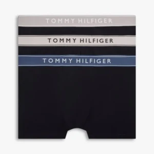 Tommy Jeans Ανδρικά Εσώρουχα 3P Trunk Wb UM0UM03881-05L Ple Pnk/Ant Slver/Aeg Sea